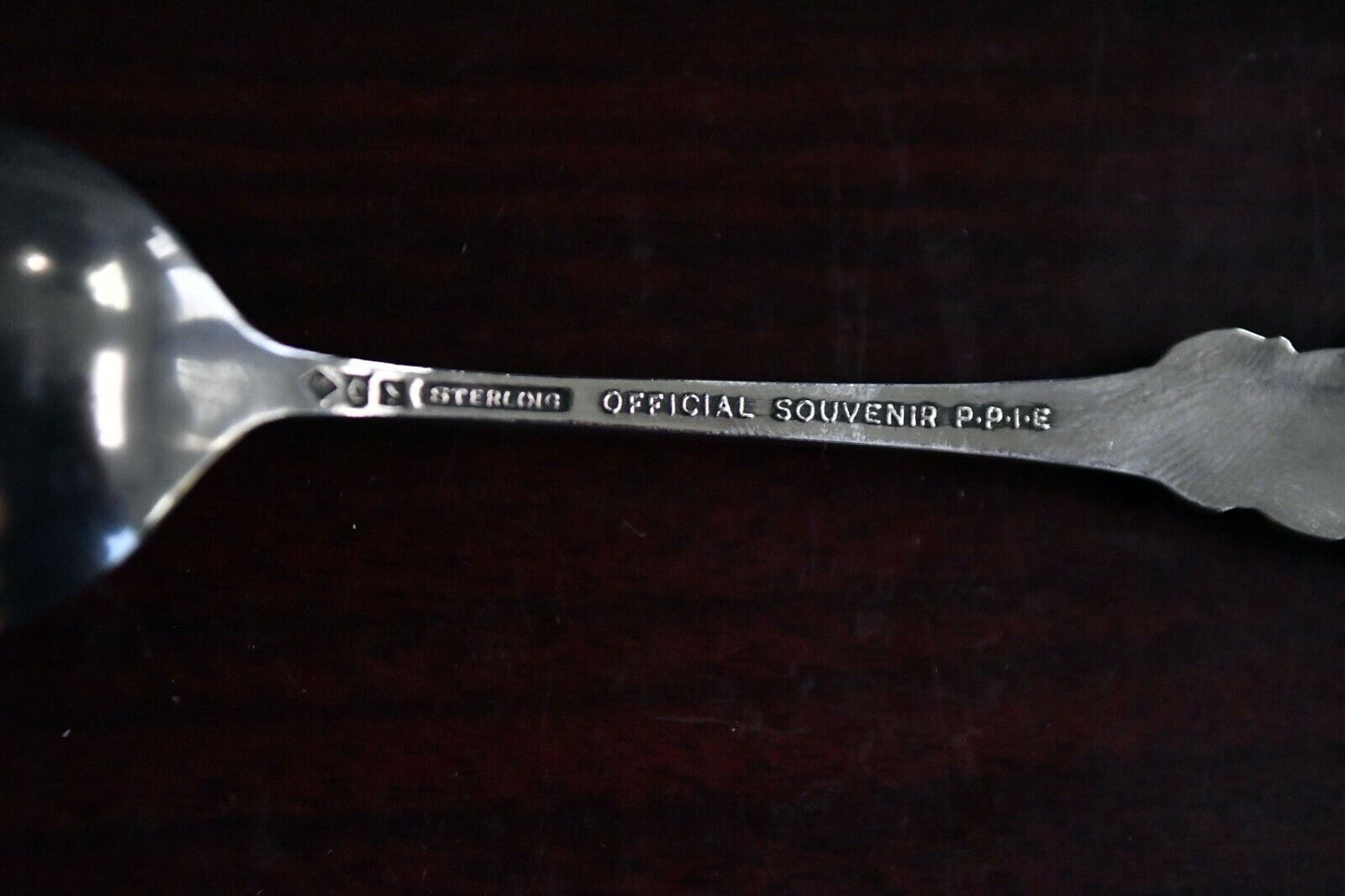 1915 Panama Pacific Exposition Sterling 5 3/8" Souvenir Spoon .53 oz. San Fran