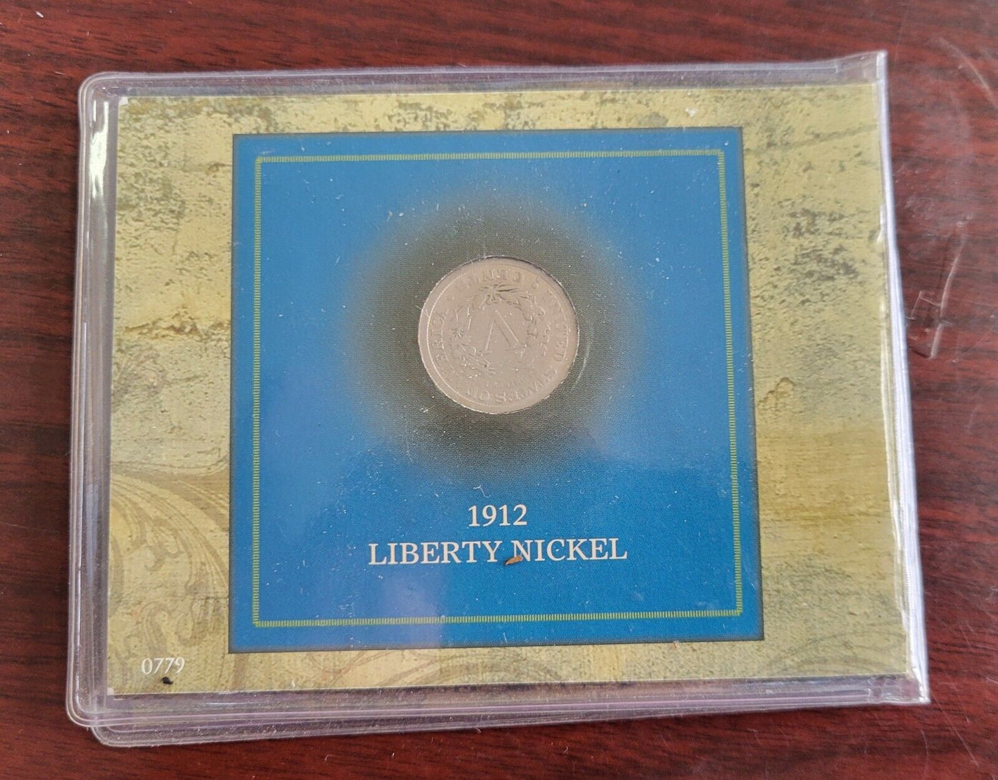 1912 American Liberty V Nickel , Year of the Titanic with COA