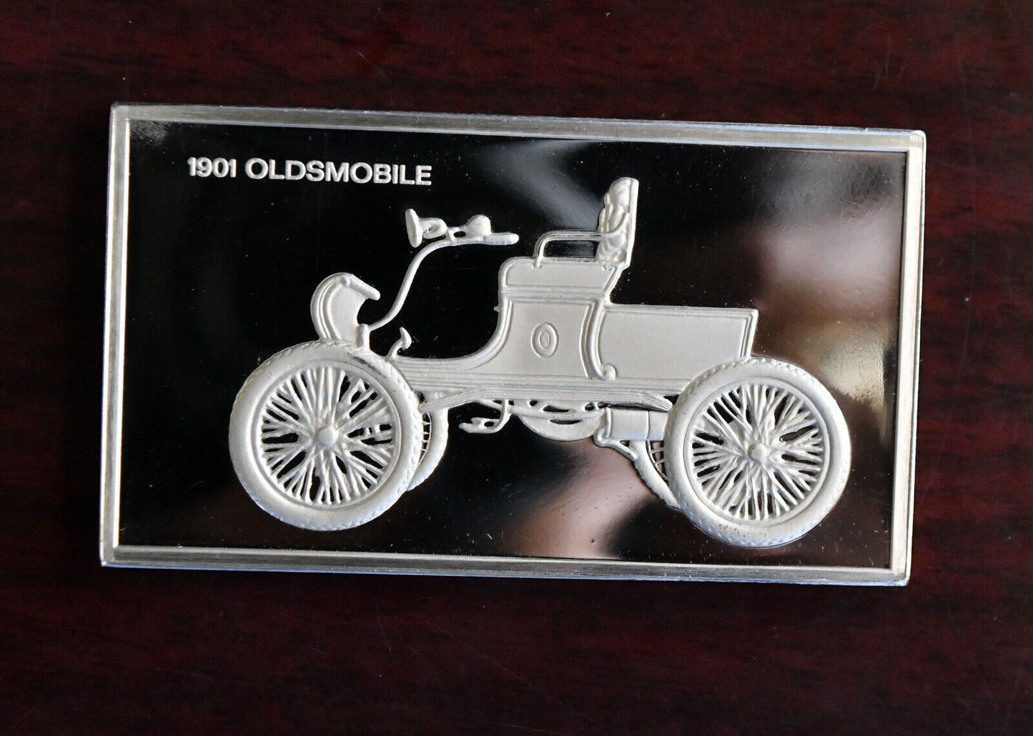 1901 Oldsmobile Centennial Car Collection 1000 Grain Sterling Franklin Mint