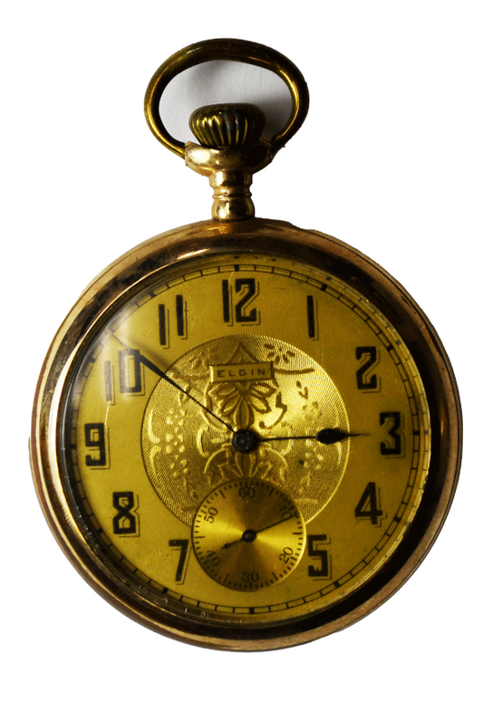 1920 Elgin Size 16 Grade 291 17J OF 20yr GF Pocket Watch NR