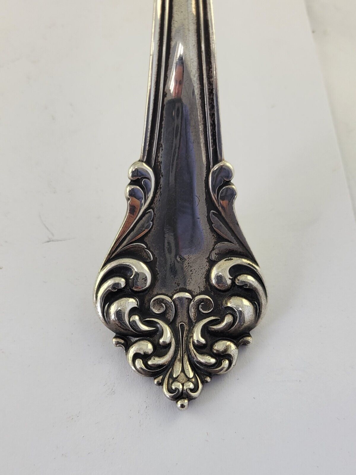 Elegante by Reed and Barton Sterling Silver 13 3/4" Old Style Solid Soup Ladle