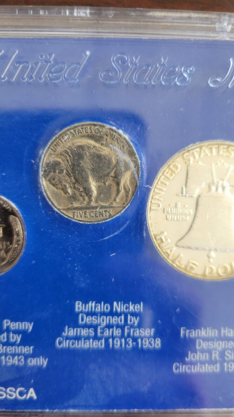 American Obsolete Collection Coins Franklin, Buffalo, Mercury, Steel Penny Set