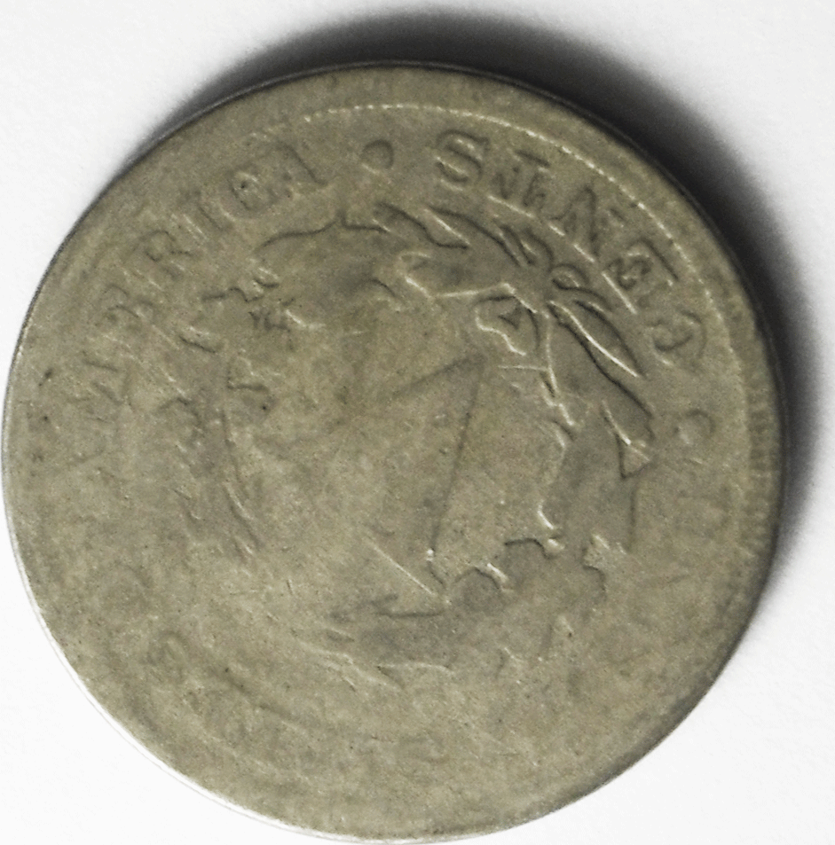 1883 Cents 5c V Liberty Nickel Five Cents Rare US Philadelphia