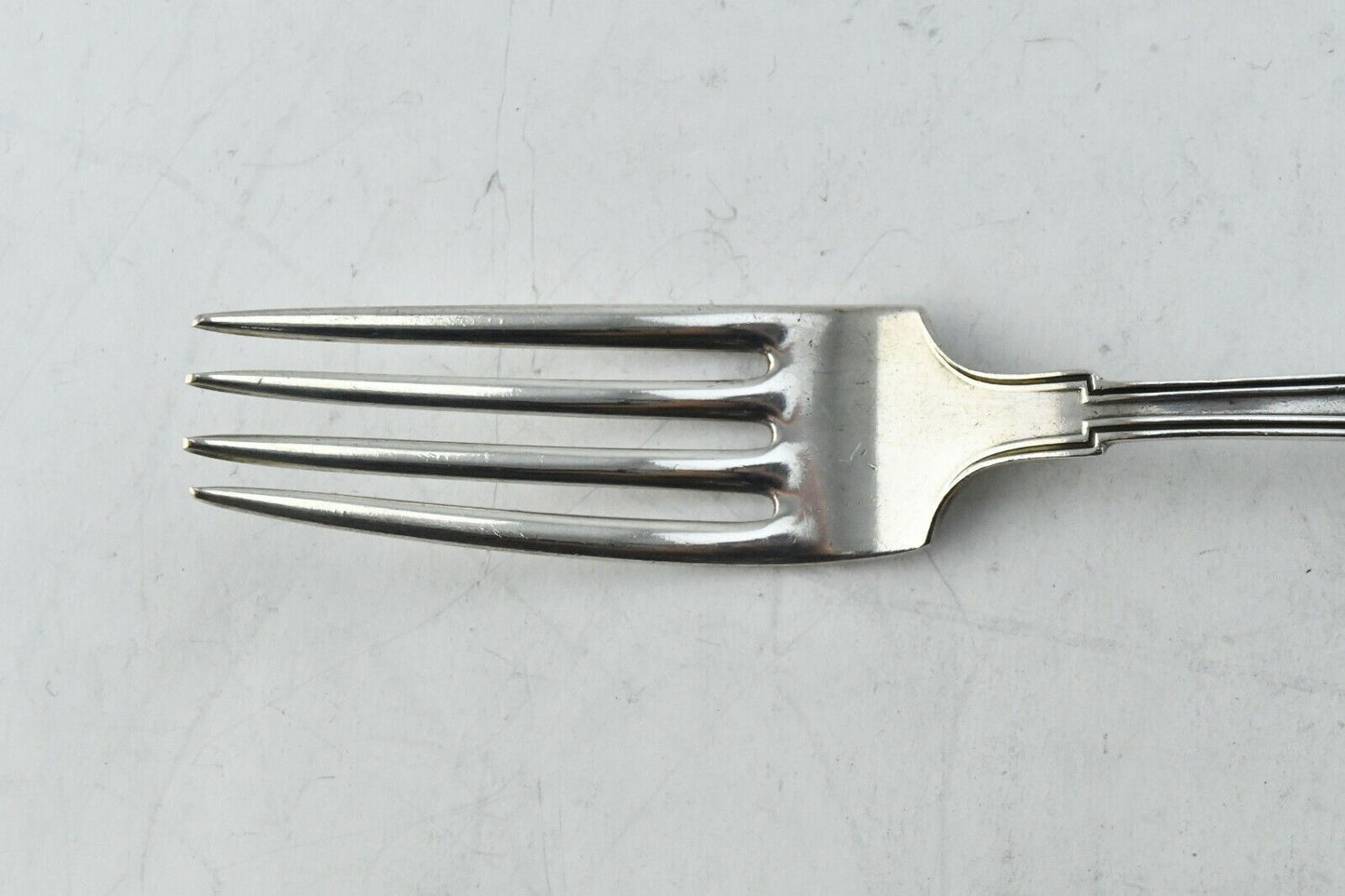 Etruscan by Gorham Sterling Silver 7" Place Dinner Fork 1.5 oz. Monogram "D"