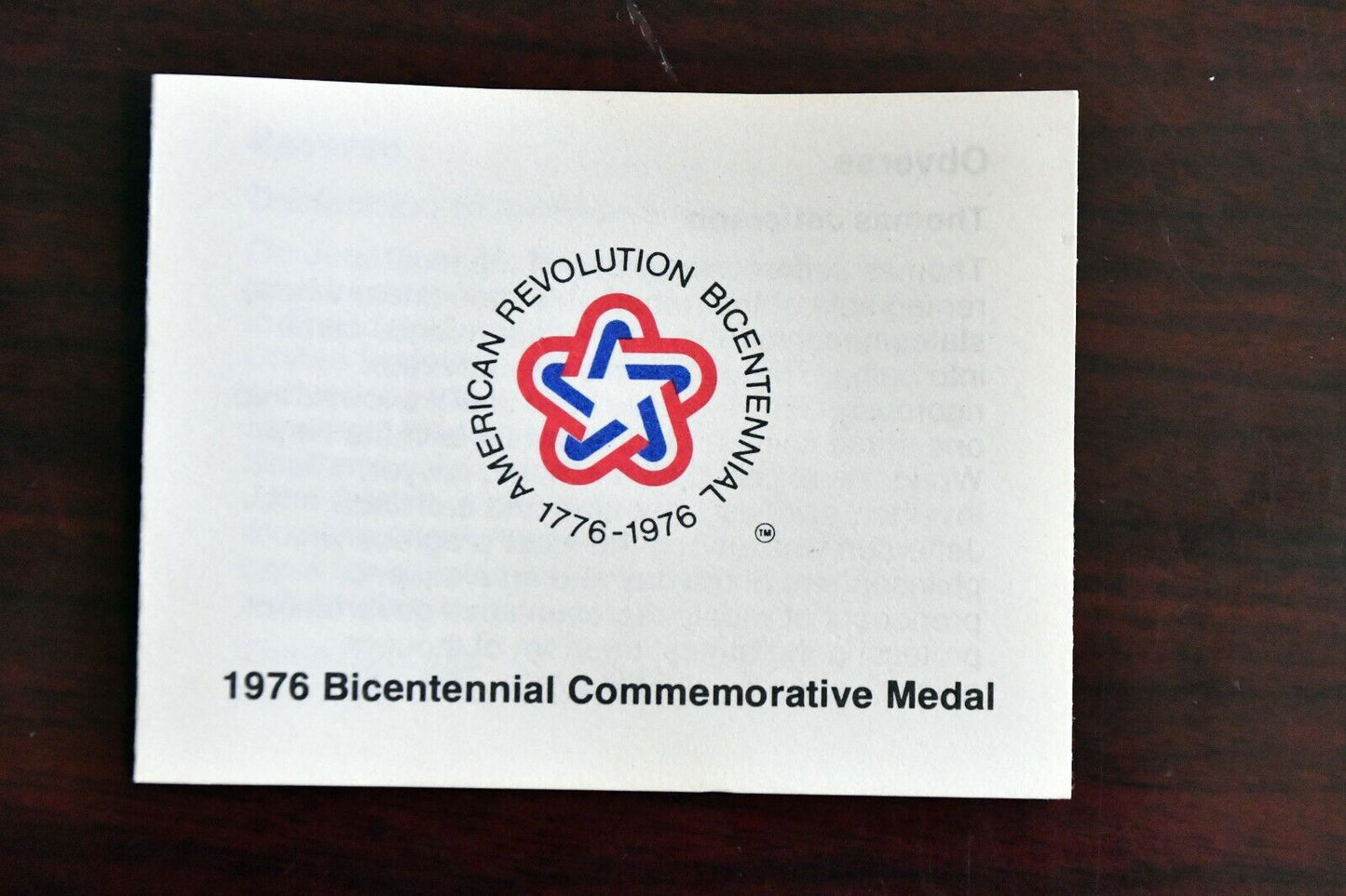 1976 American Revolution Bicentennial Declaration of Independence Sterling  31gr