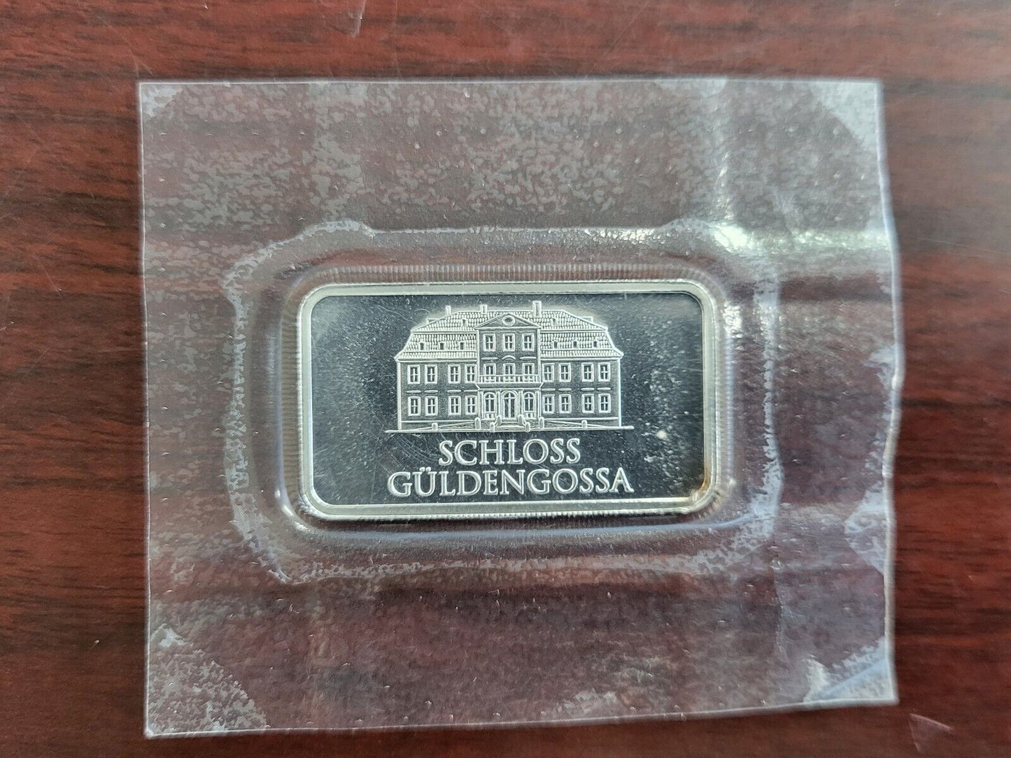 DISCONTINUED Geiger Edelmetalle 20 Gram Generation 1 Silver Bar Rare Sealed