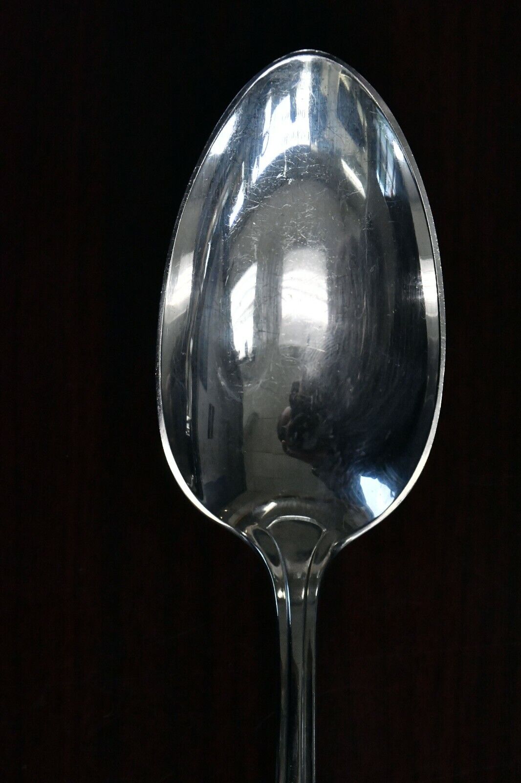 Stradivari by Wallace Sterling Silver Solid 8 3/8" Vegetable Spoon Server 2.3 oz