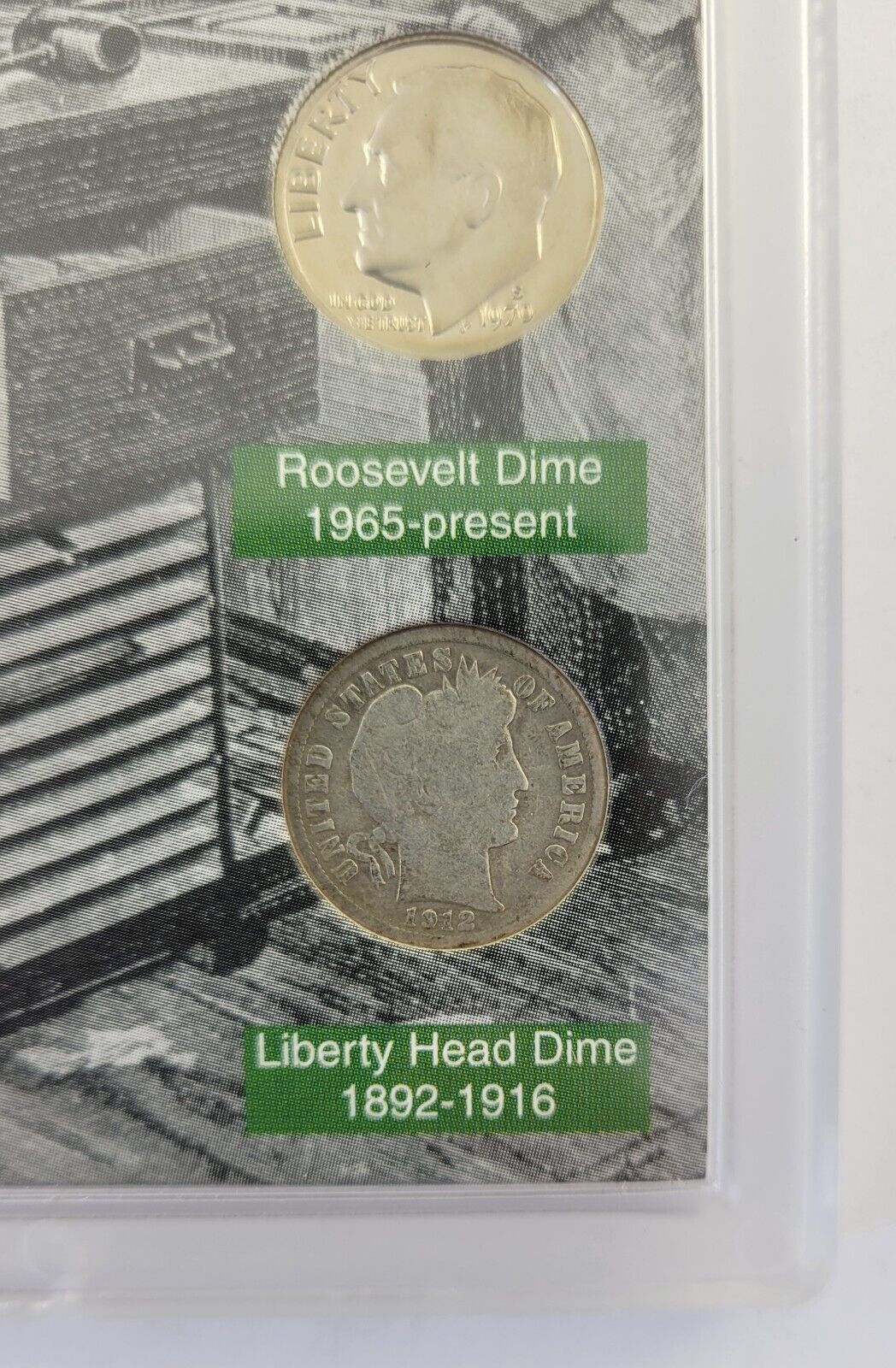 American Dimes of the 20th Century 4 Dime Set American Historic Society