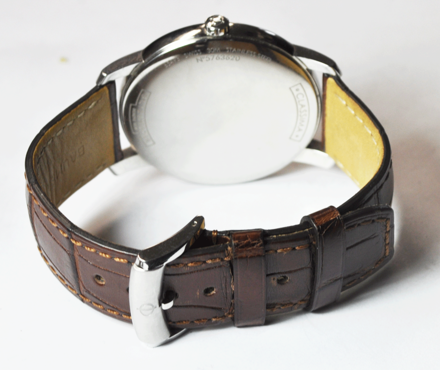 Men's Baume Mercier Classima White Dial 41mm Stainless 65493 42mm Quartz