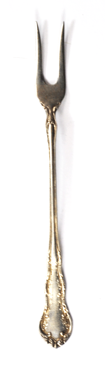 Sterling Silver Wallace Old Atlantic Olive Pickle Fork 6"