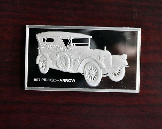 1917 Pierce-Arrow Centennial Car Collection 1000 Grain Sterling Franklin Mint