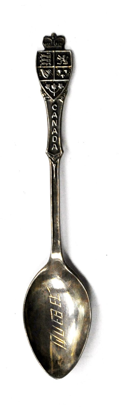 Sterling Silver BMCo Quebec Canada 3-5/8" Souvenir Spoon