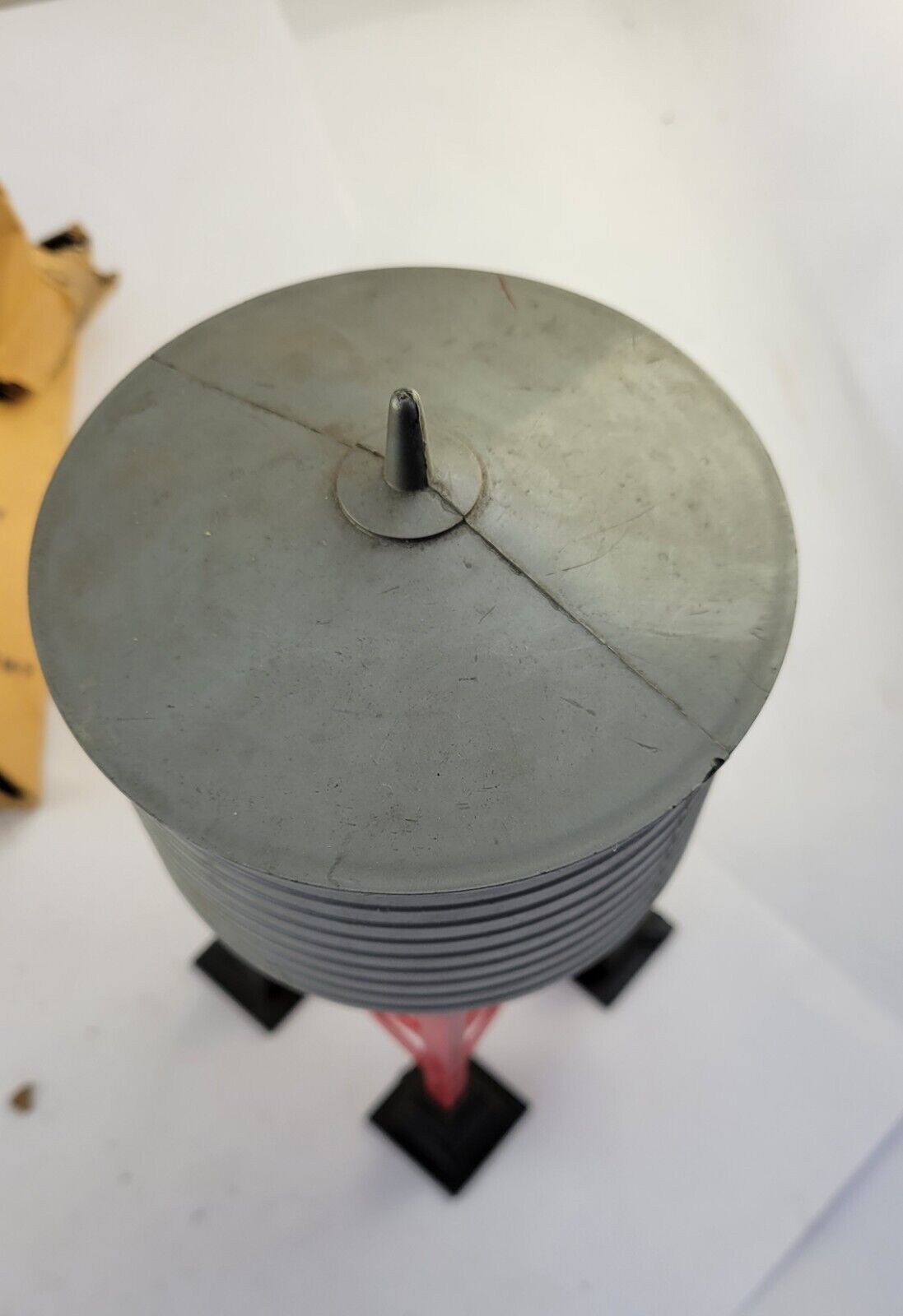 Louis Marx #065 O Gauge 8" Plastic Water Tower RR Train Missing Spout With Box