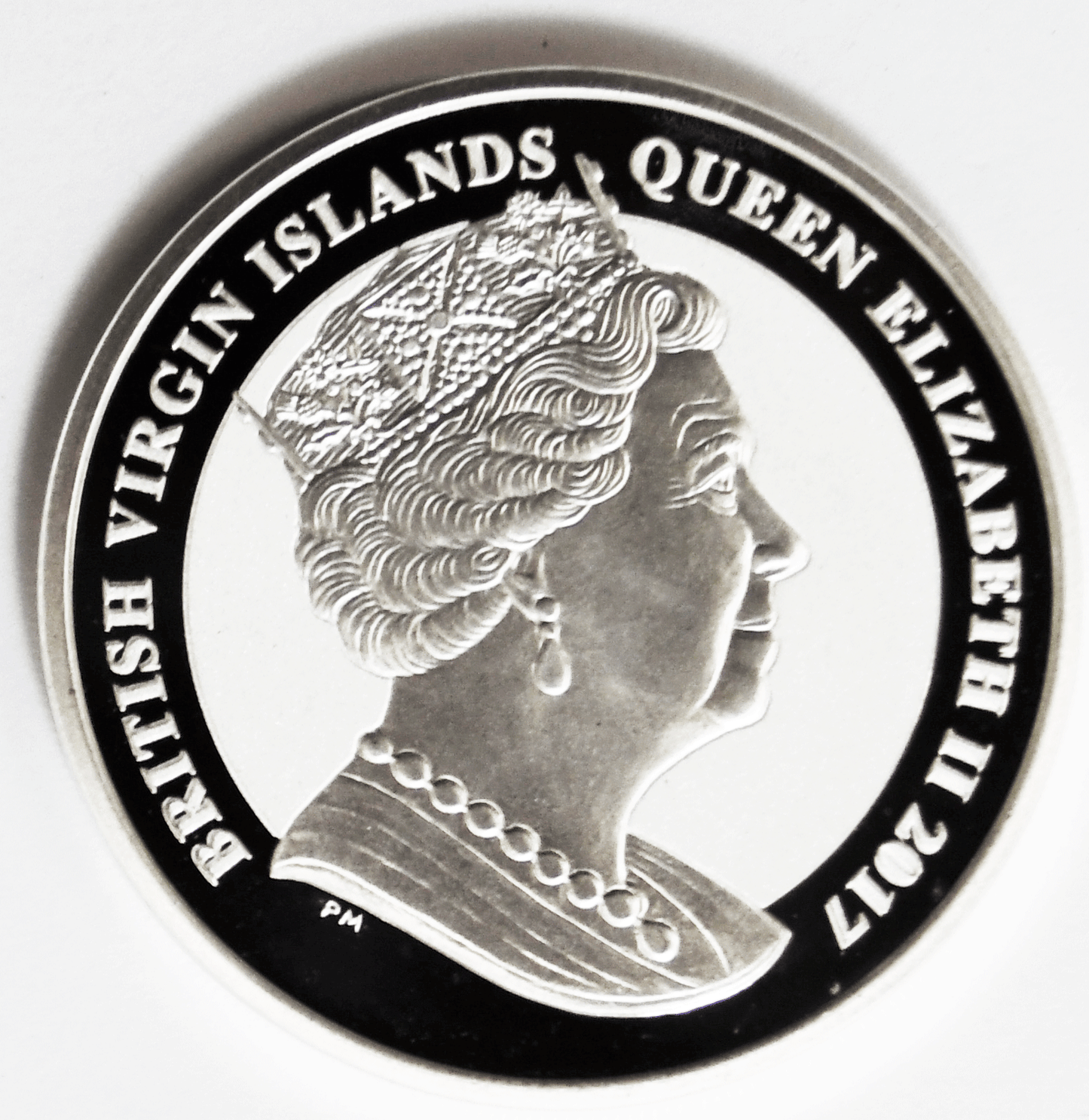 2017 $1 British Virgin Islands 1oz .999 Pegasus Silver Coin
