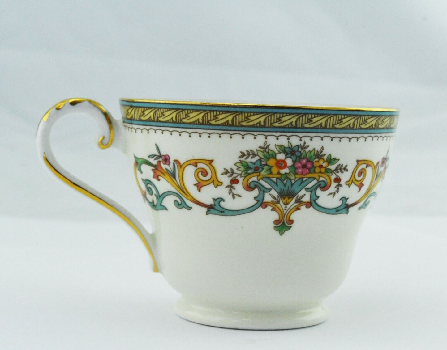 Set of 8 Henley by Aynsley Porcelain Tea Cups