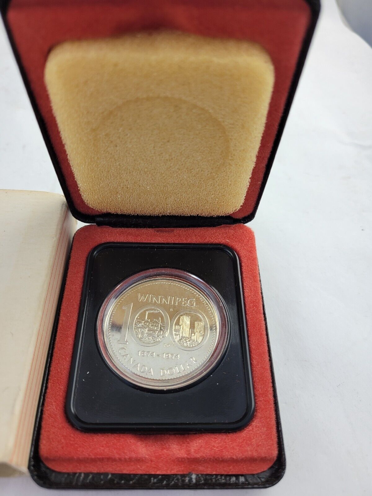 1874-1974 Canada Winnipeg .50 Silver 100 Year Anniversary Commemorative Dollar