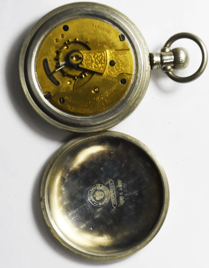 1906 Waltham Size 18 Sterling Pocket Watch OF