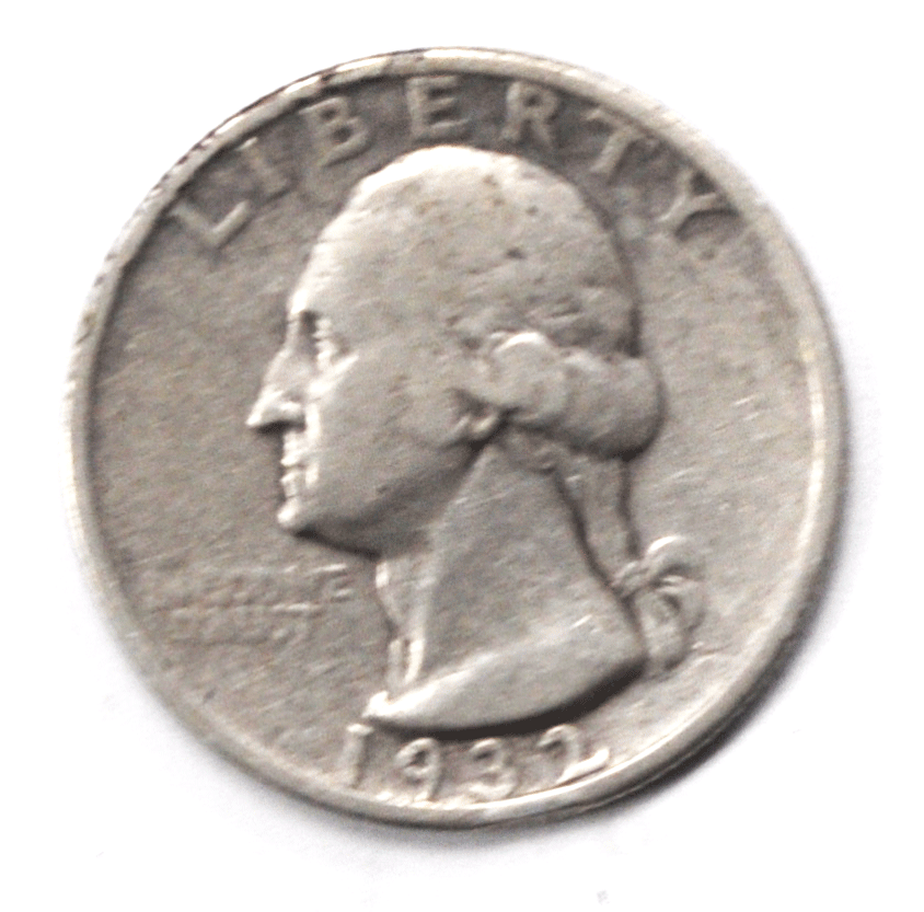 1932 S 25c Twenty Five Cents US Silver Quarter Dollar San Francisco Rare