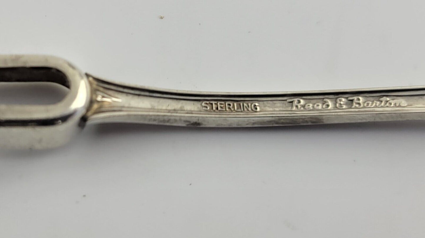 Francis I by Reed & Barton Sterling Silver 5" Baby Toothbrush .52oz.