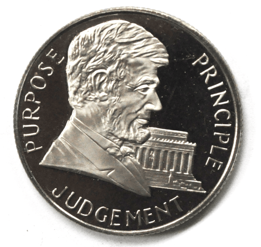 30th Anniversary Numismatic News Iola Wisconsin Lincoln Proof Medal 39mm