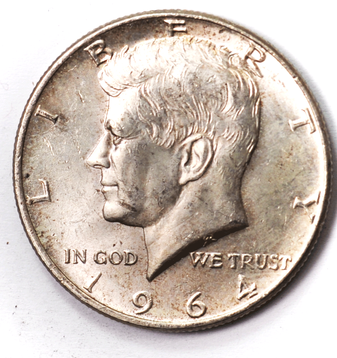 1964 P 50c Kennedy Silver Half Dollar Fifty Cents DDO FS-102 Uncirculated