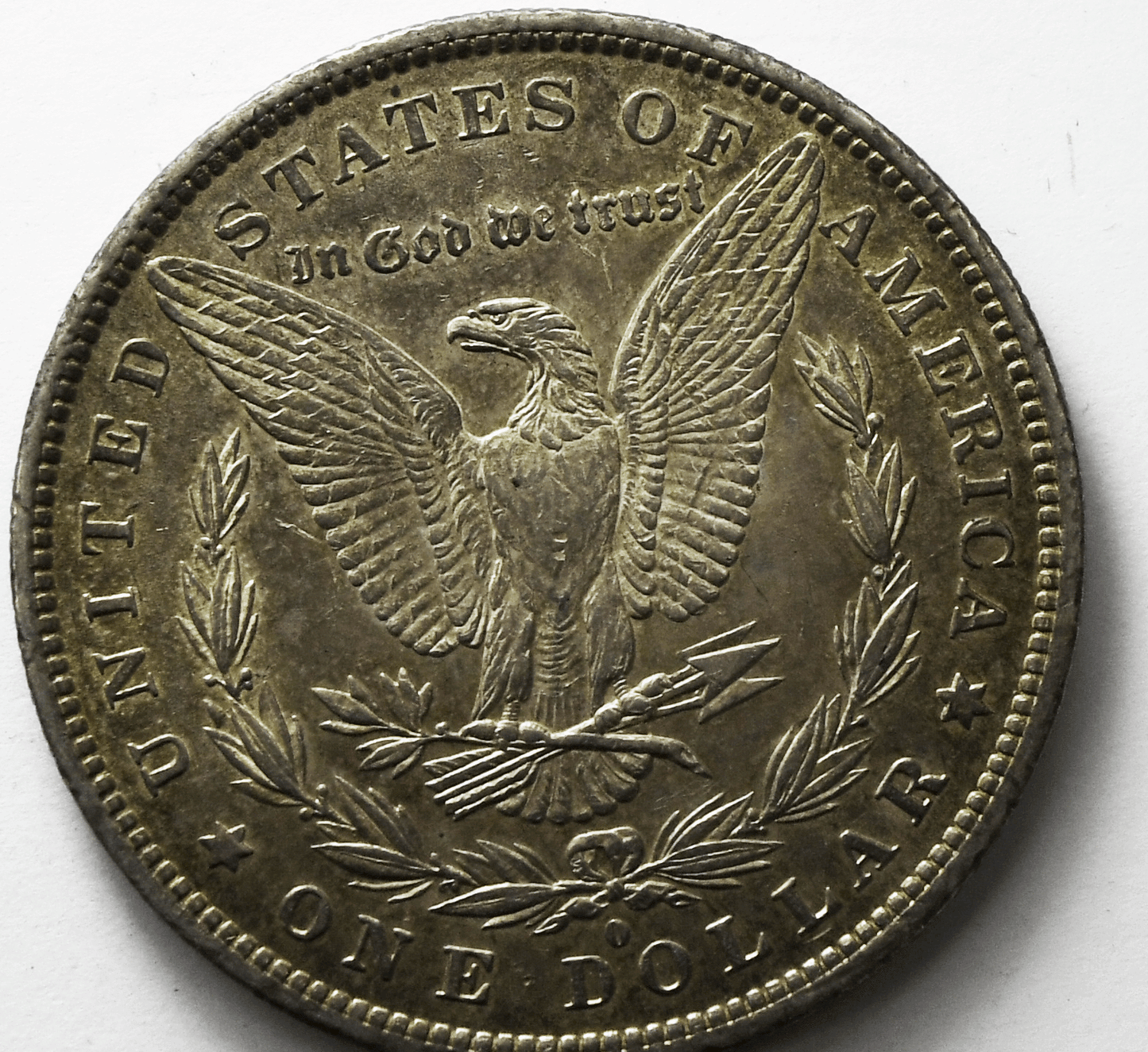 1881 O $1 Morgan Silver One Dollar New Orleans AU