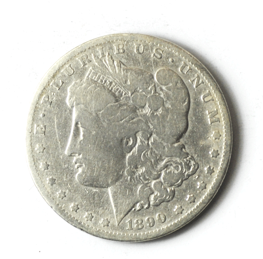1890 O $1 Morgan Silver One Dollar US Coin New Orleans VAM 20
