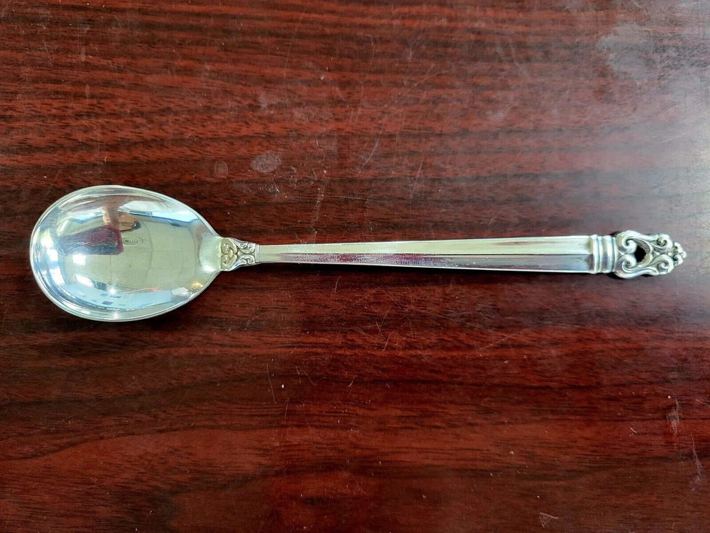 Royal Danish by International Sterling Silver 5 7/8" Large Sherbert Spoon .82oz.