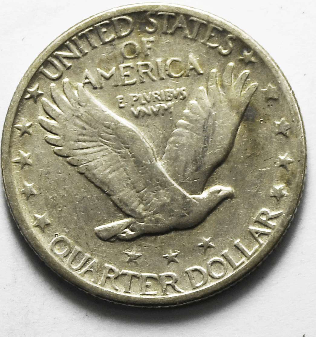 1930 25c Standing Liberty Silver Quarter Philadelphia
