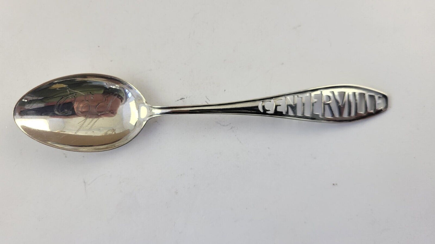 Centerville Iowa Texas Ohio VA TN by Watson 5 5/8" Sterling Souvenir Spoon .51oz