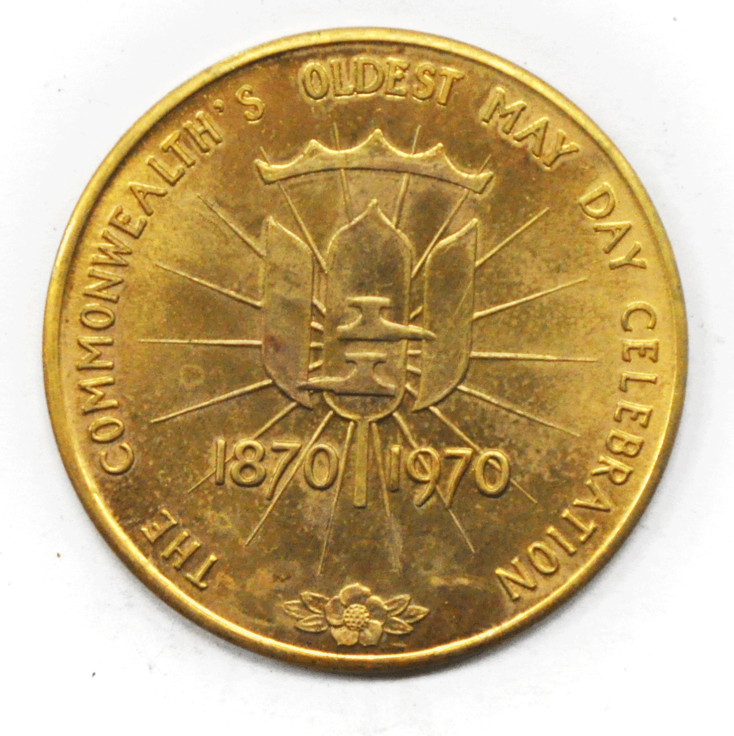 New Westminster Hay Festival 1970 Oldest May Day Trade Token $1 39mm