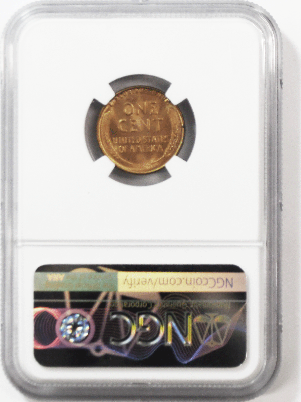 1937 1c Lincoln Wheat Penny One Cent NGC MS 65 RD Philadelphia