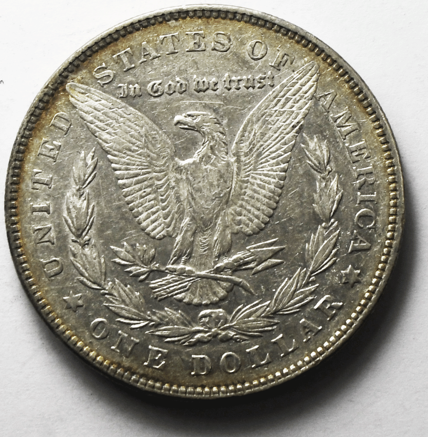 1878 $1 Morgan Silver One Dollar US Coin Philadelphia AU   VAM 112