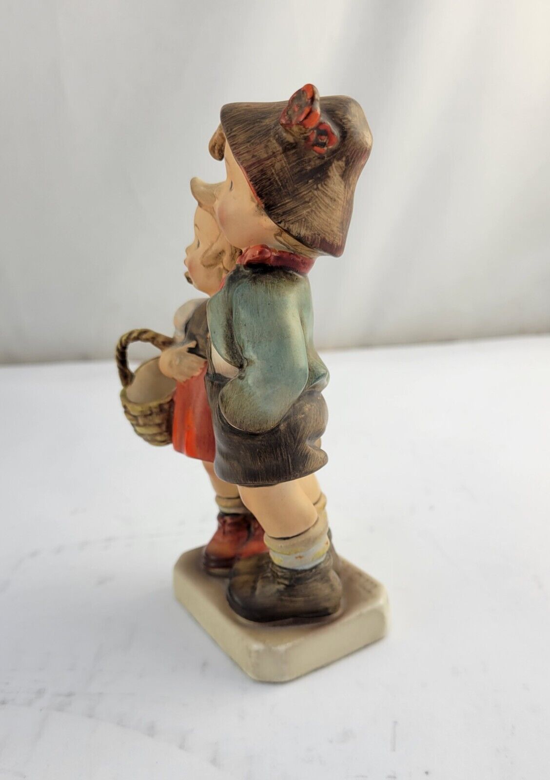 Hummel Goebel #94 /1 "Surprise" TMK-2 Boy & Girl holding Basket 1950-1959
