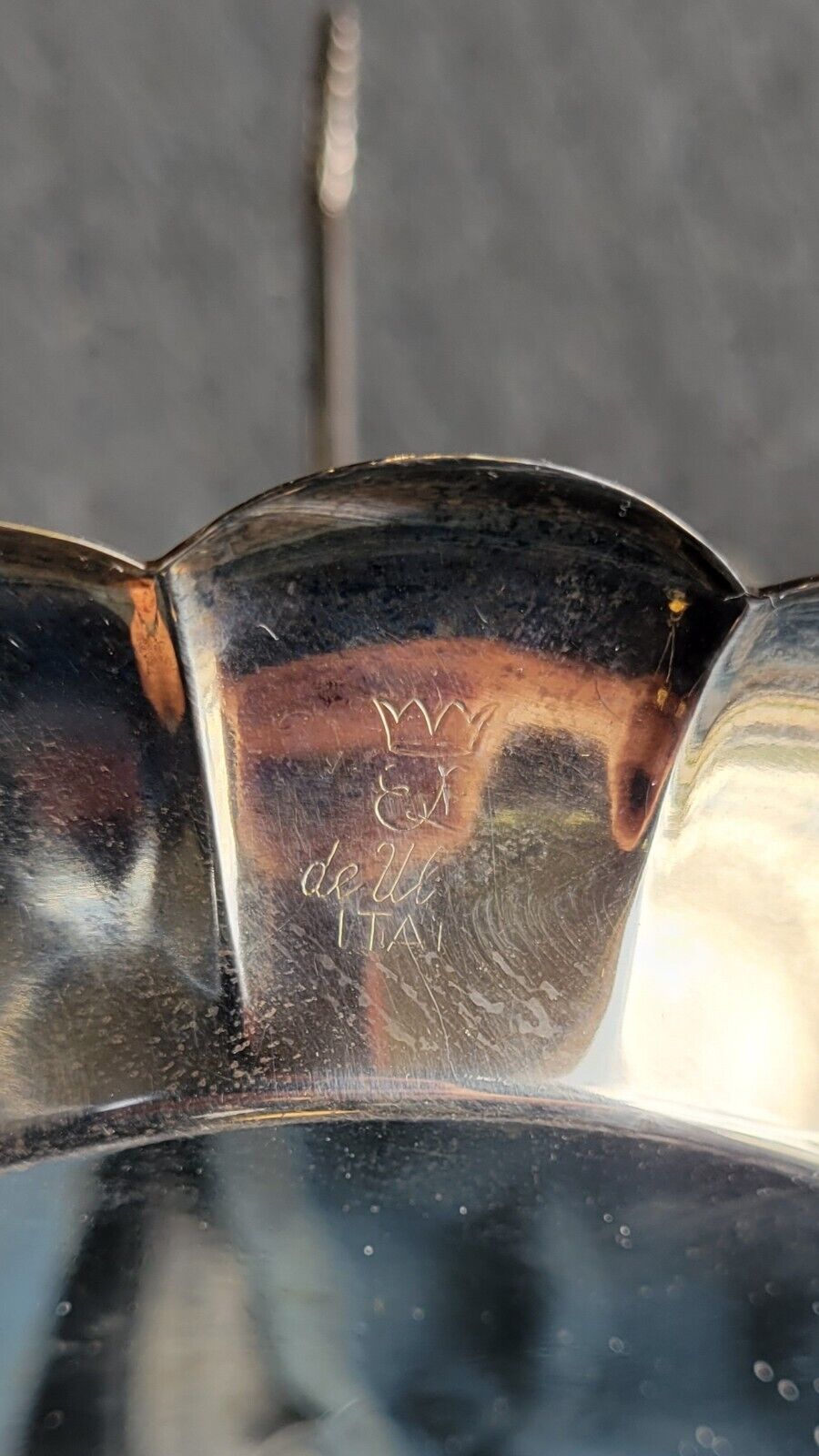 6pc. Vintage Silver Plated Condiment Serving Set/Caddy  Salt Pepper Oil Vinegar