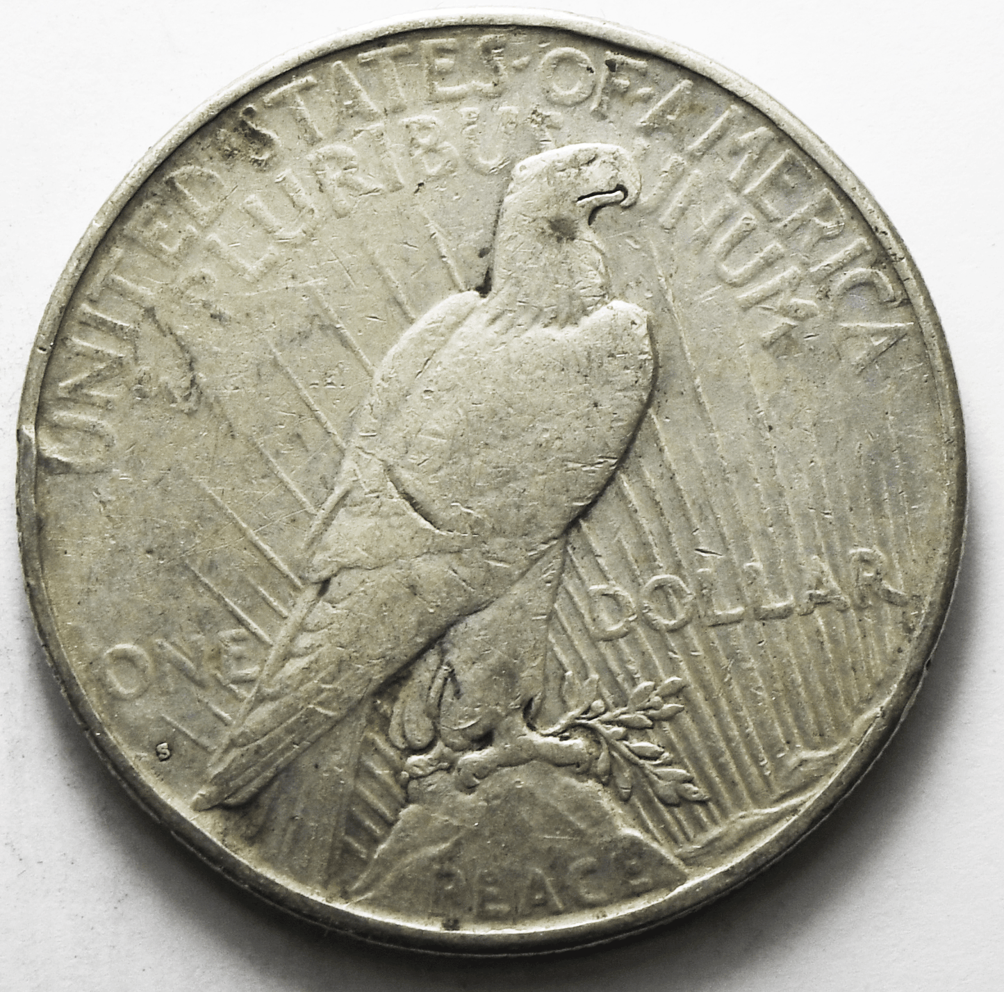 1927 S $1 Peace Silver One Dollar US San Francisco