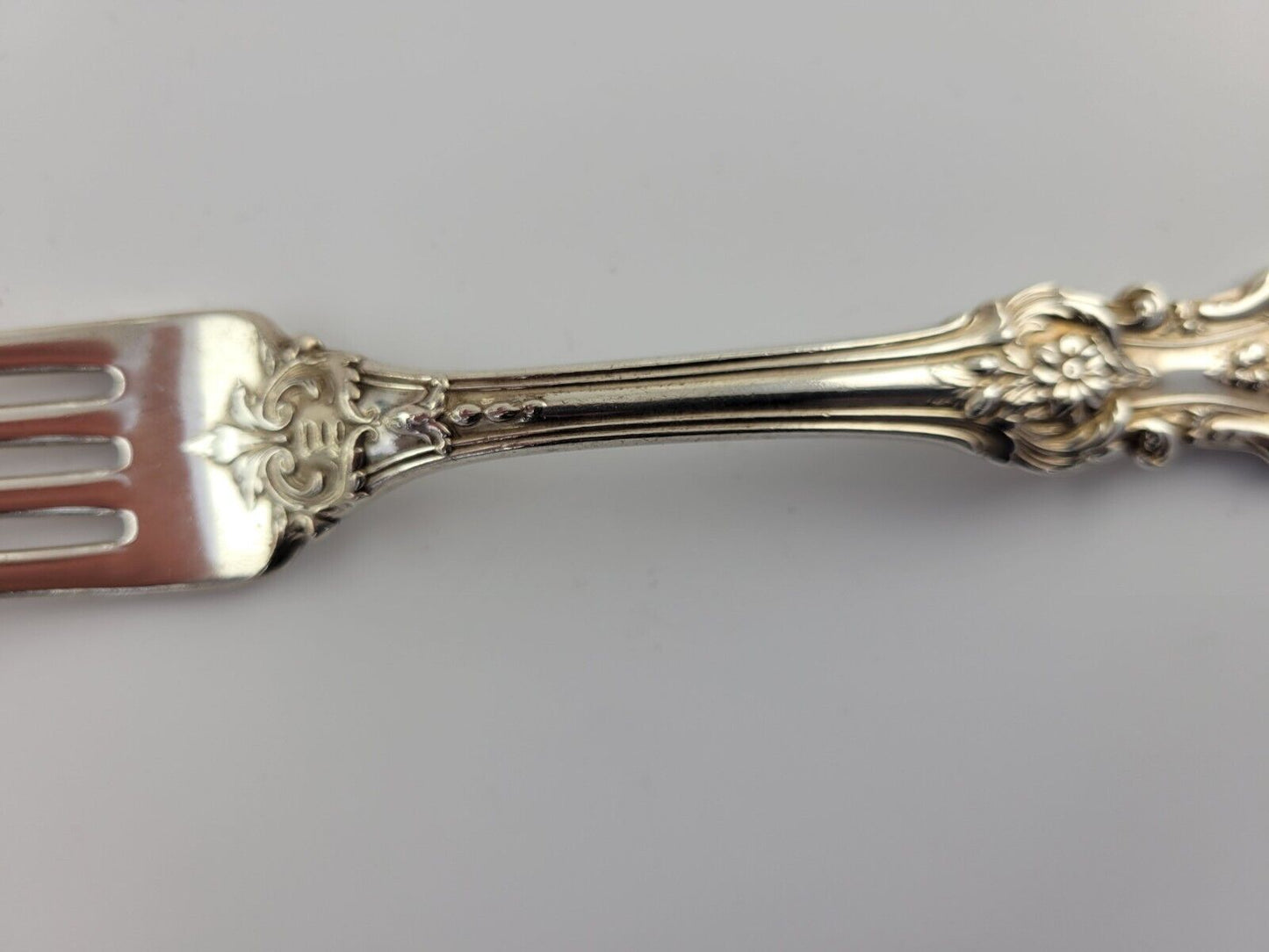 Reed & Barton Francis I Sterling Dinner Fork 7 7/8" Monogram