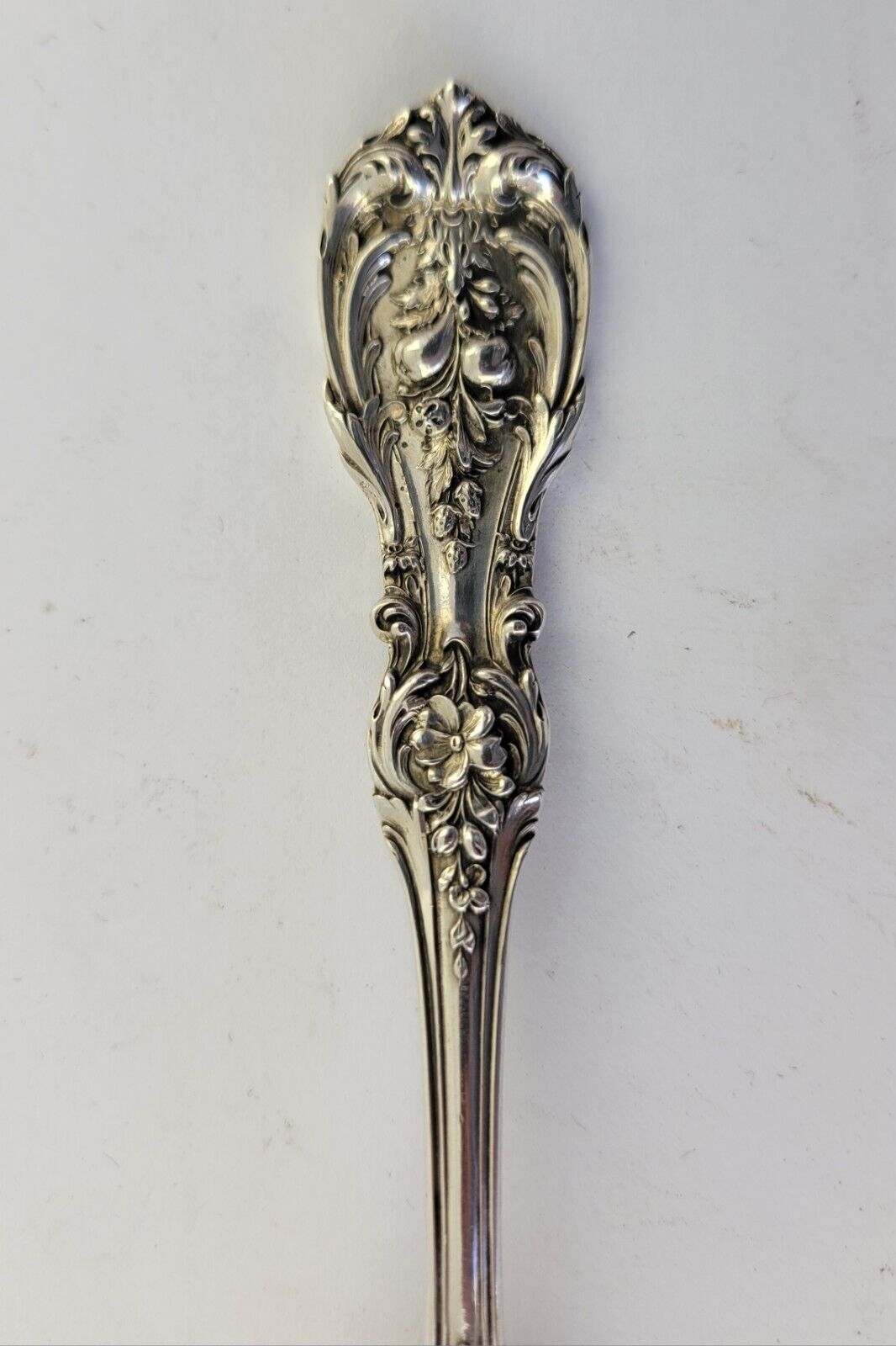 Reed & Barton Francis I Sterling Silver 5 7/8" Sugar Spoon 1.3oz Monogrammed