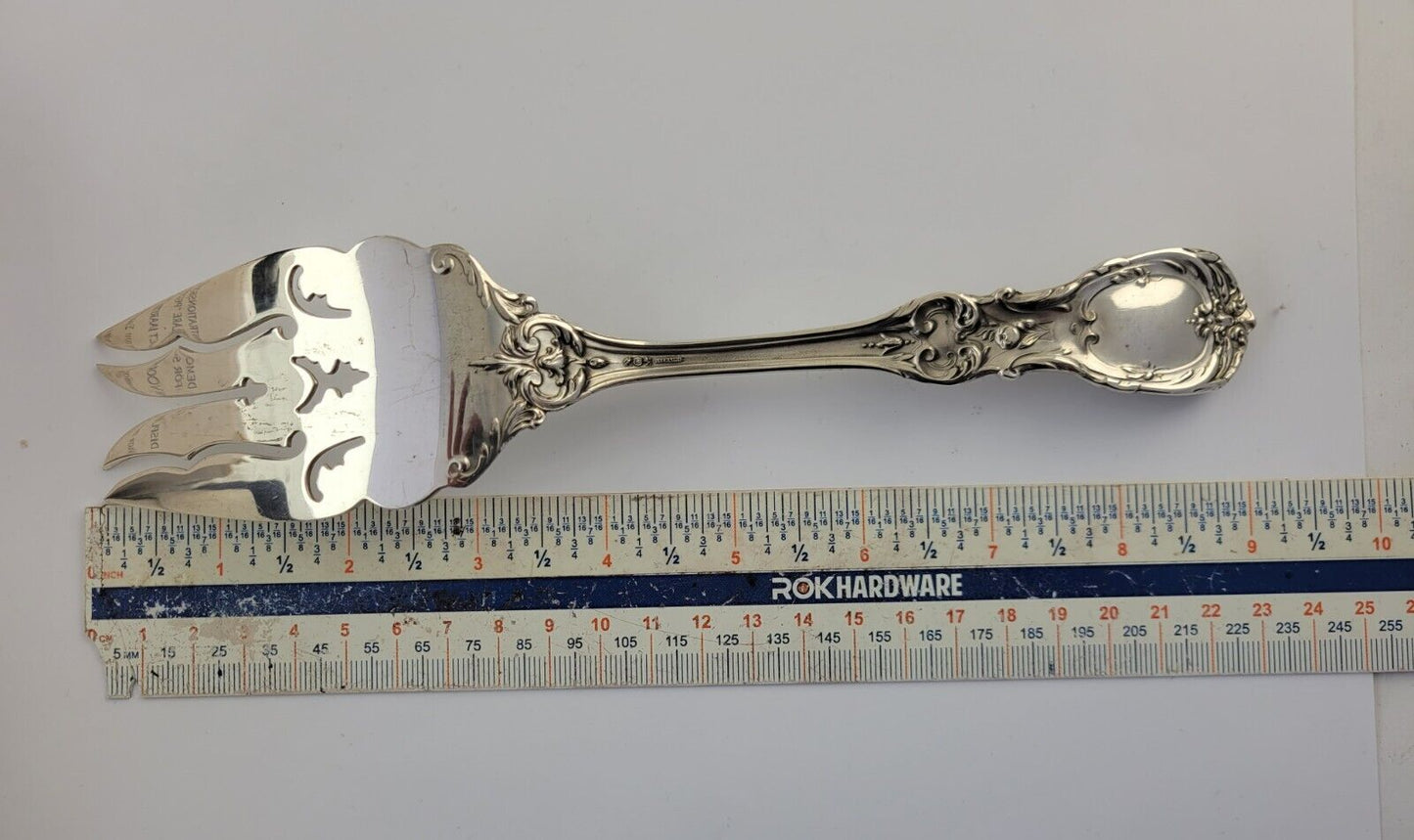 Francis 1 by Reed & Barton Sterling Silver 9 1/4” Cold Meat Fork 3.9oz