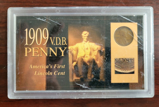 A "scandalous" Coin: The 1909 VDB Penny America's First Lincoln Cent The Story
