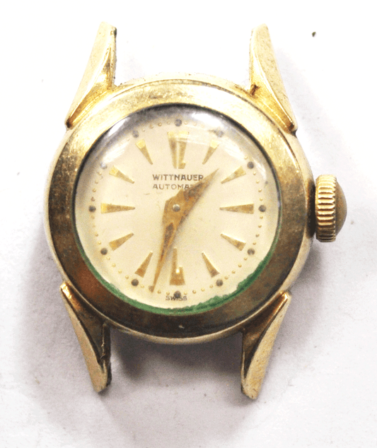 Vintage Women's Wittnauer Automatic 6-7AG Fancy Lugs 20mm Wristwatch