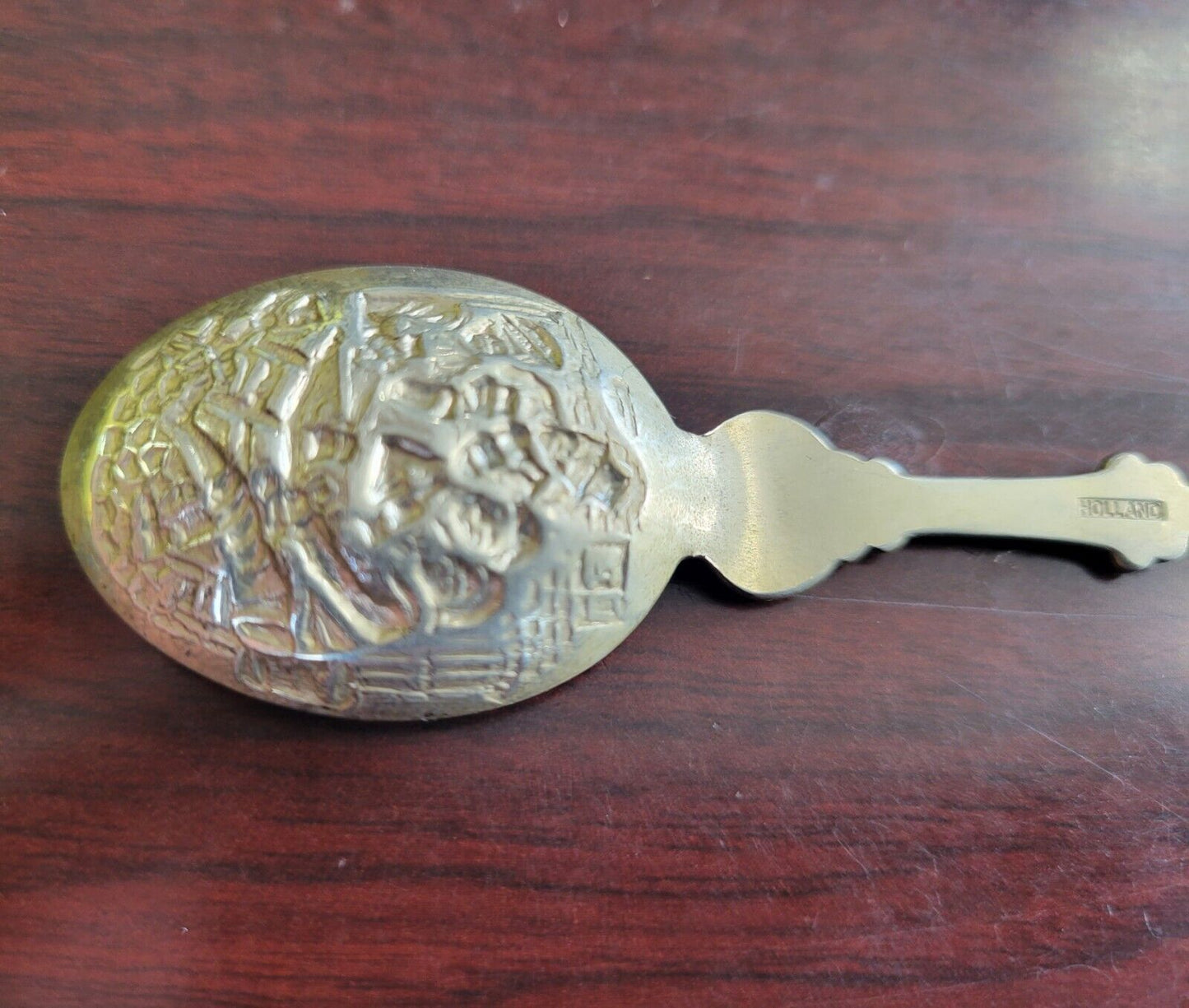 Vintage San Francisco Souvenir Spoon Tavern Merriment Holland 4 1/2" California