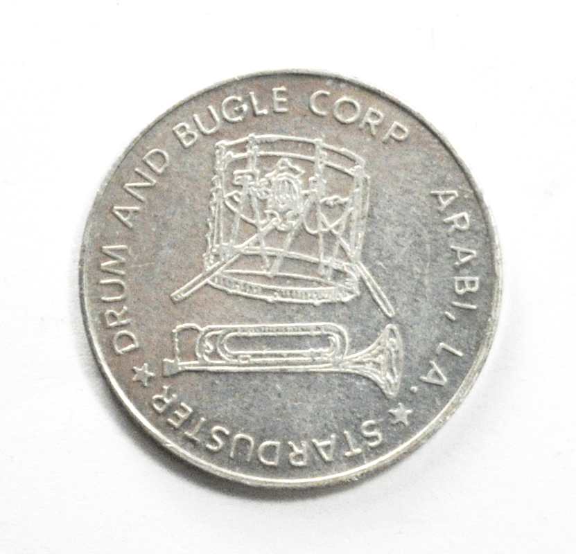 Starduster Drum & Bugle Corp Arabi LA Aluminum Token 32mm Buck for Truck