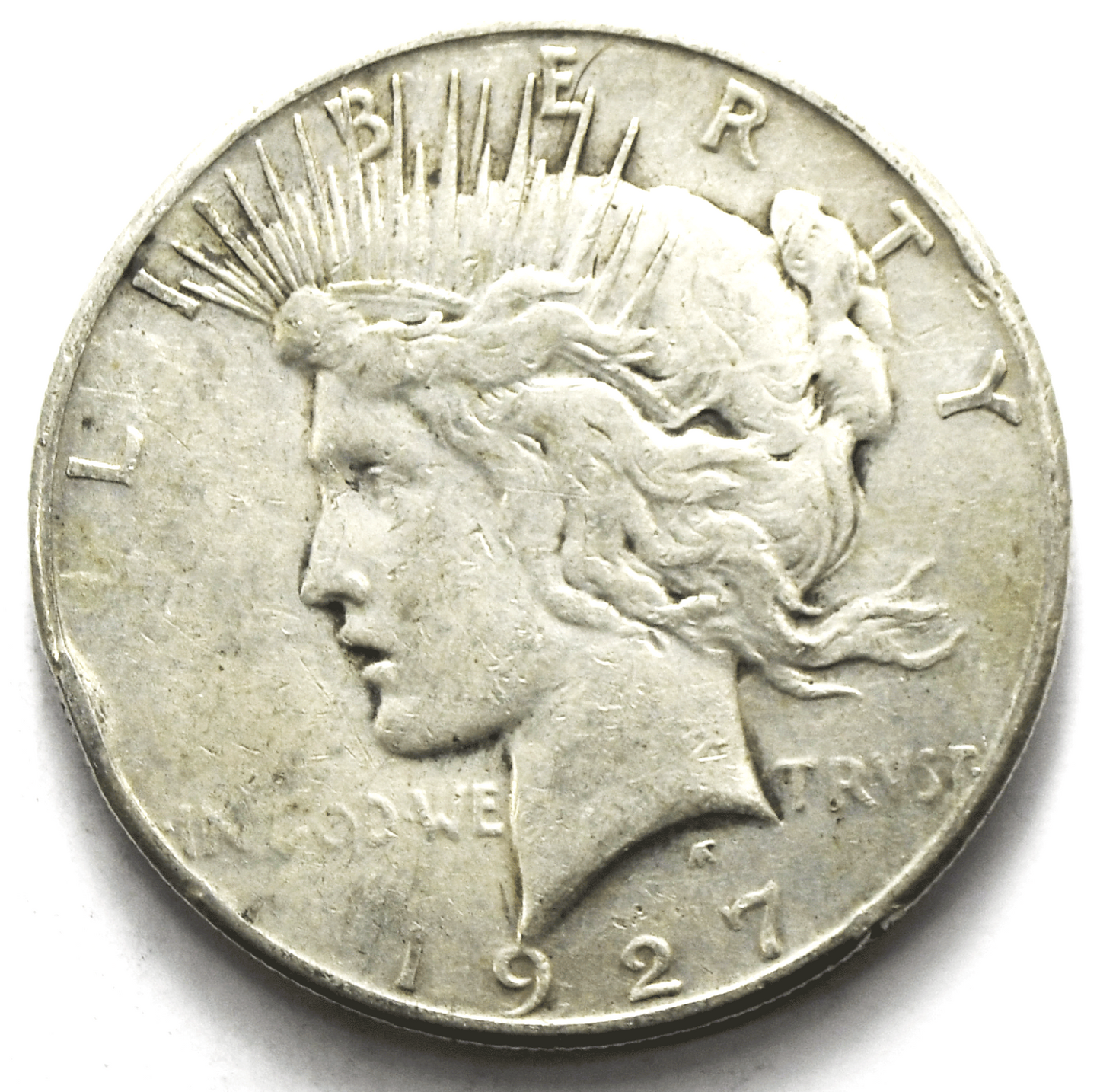 1927 S $1 Peace Silver One Dollar US San Francisco