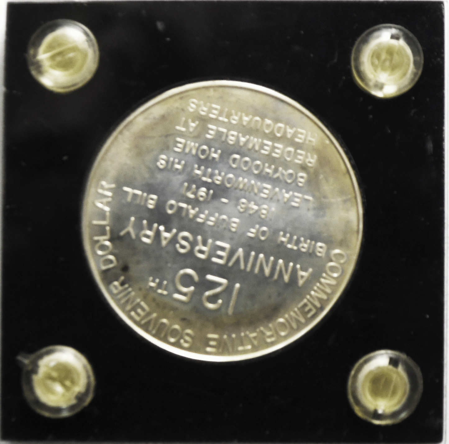 1971 Buffalo Bill Cody Days Leavenworth KS Proof 40mm 26.5g Sterling Silver