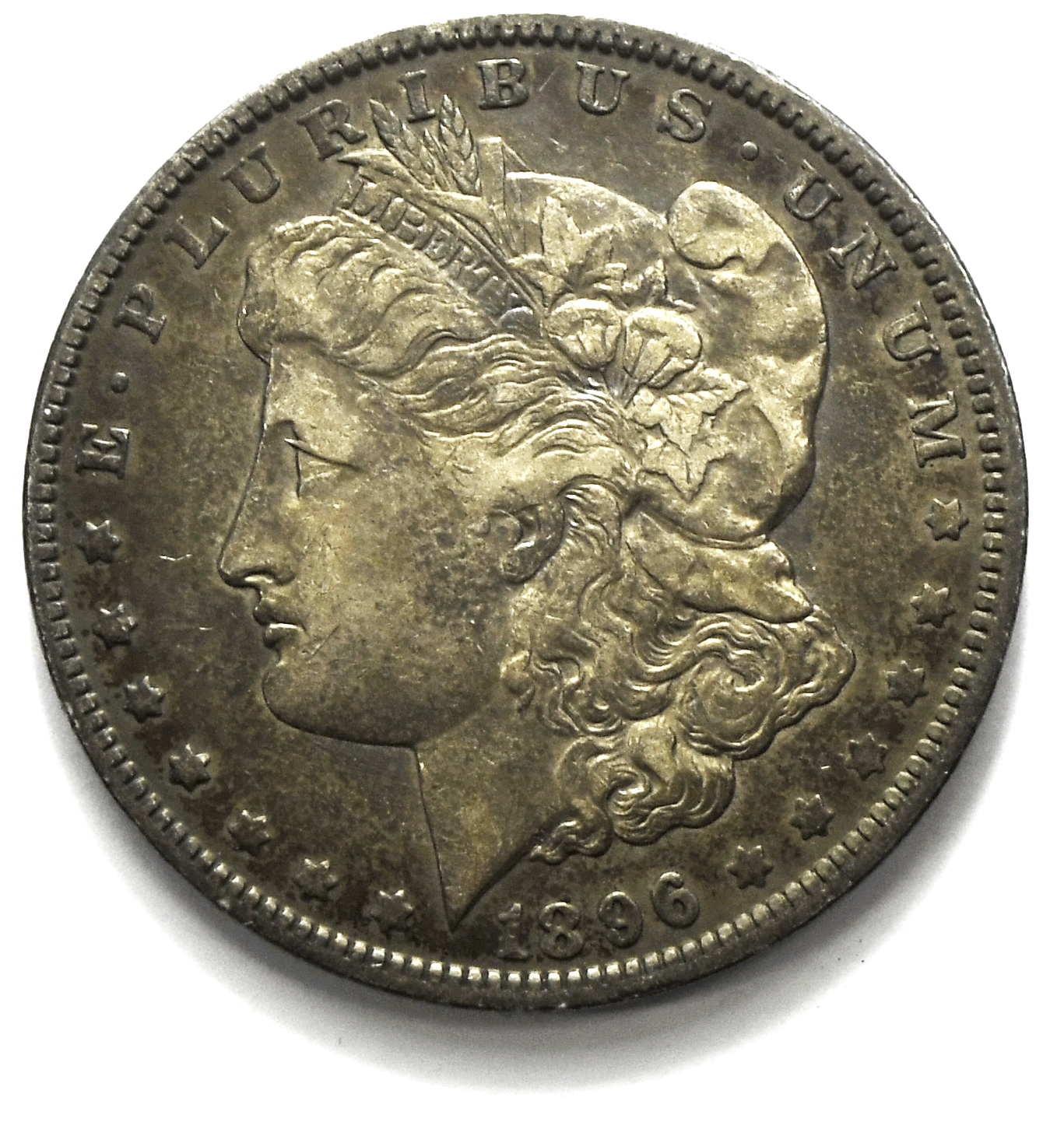 1896 O $1 Morgan Silver One Dollar US Coin New Orleans