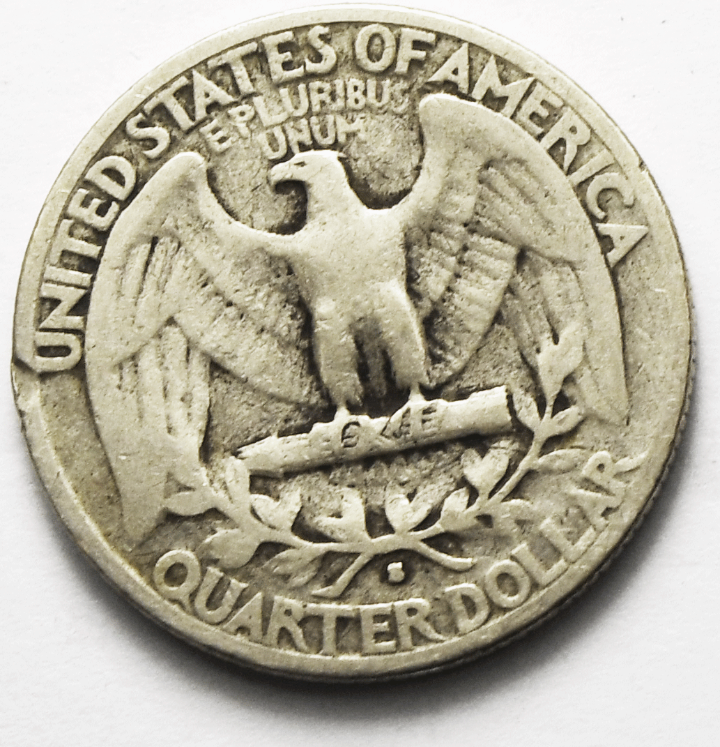 1932 S 25c Washington Silver Quarter Dollar San Francisco
