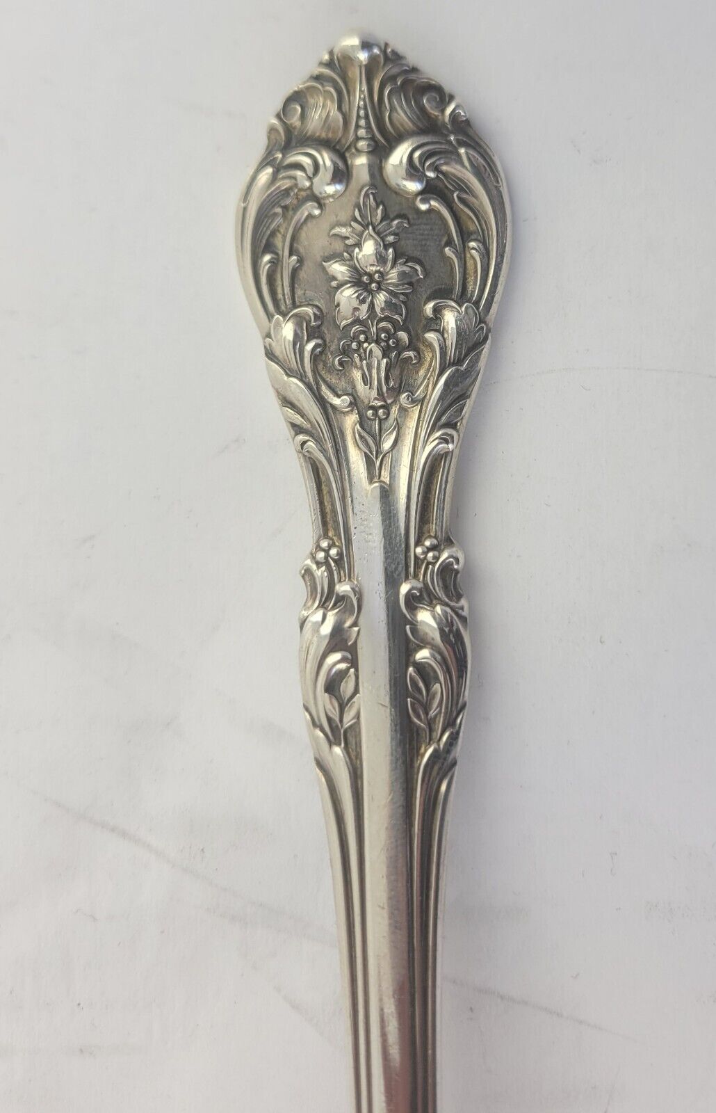 King Edward by Gorham 8 3/4" Sterling Silver Solid Salad Serving Fork 3.6oz.