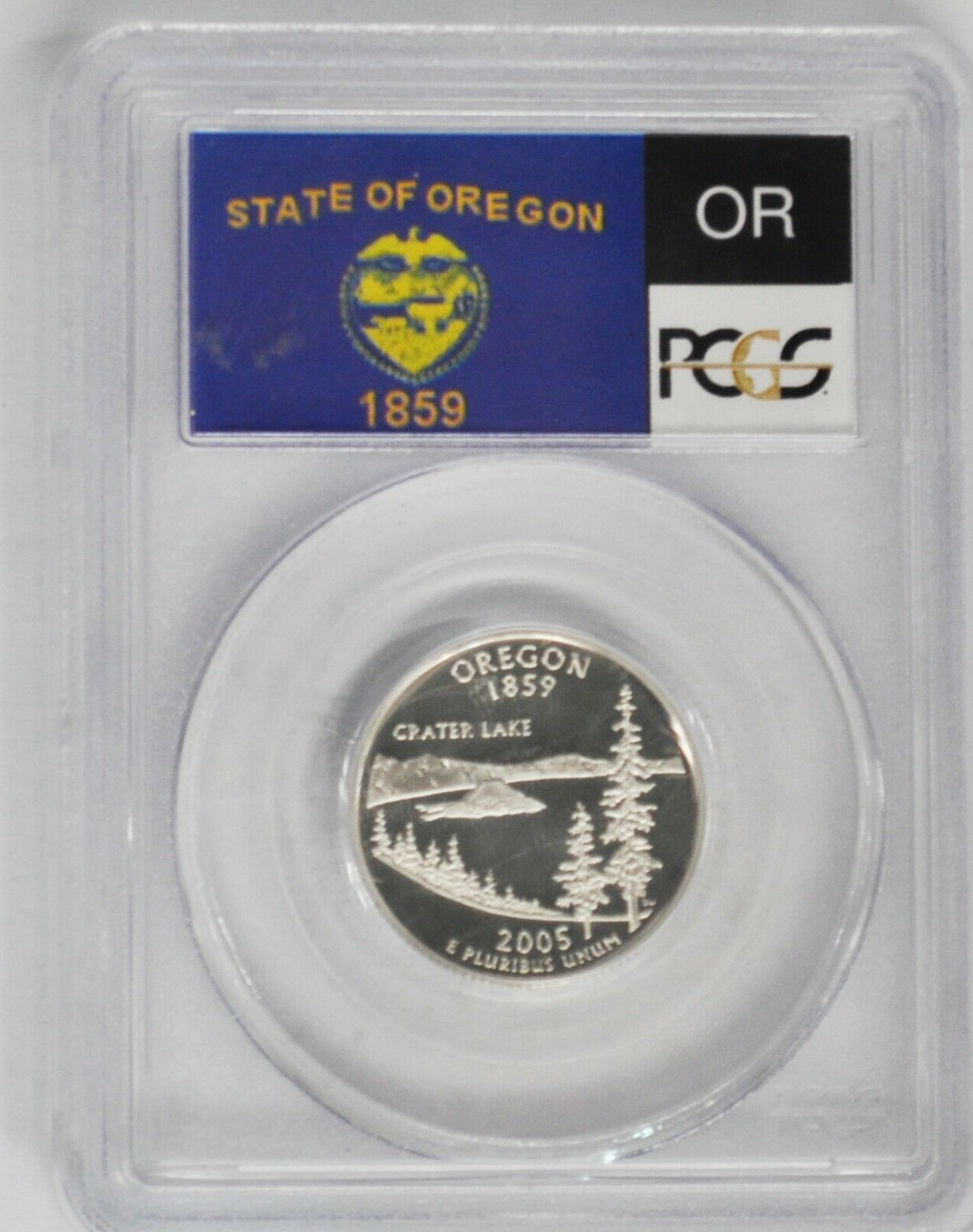2005 S 25c Washington Silver Quarter Dollar Proof PCGS PR69 DCAM
