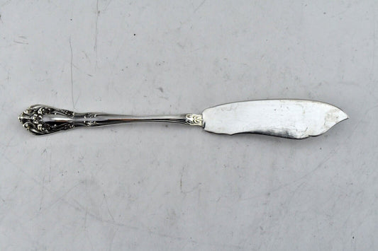 Chateau Rose by Alvin Sterling Silver 7 1/8" Solid Master Butter Spreader 1oz.